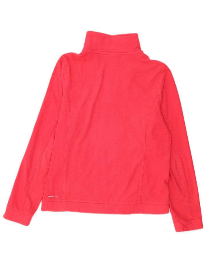 Adidas Veste polaire pour femme UK 16 Large Rouge Polyester