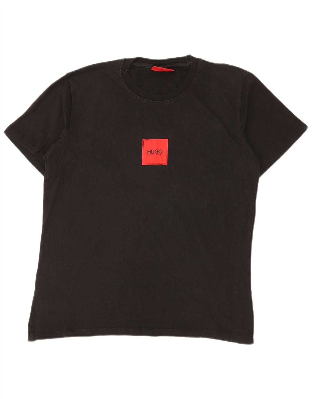 Hugo Boss T-shirt graphique en coton noir moyen |