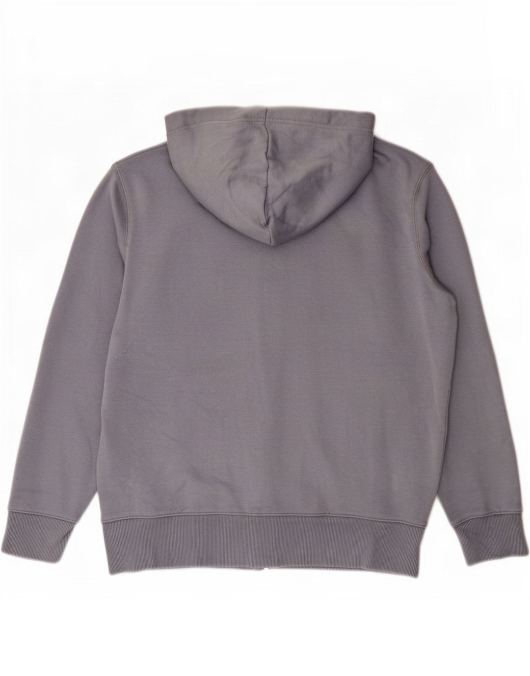 French Connection Sweat à Capuche Zippé Homme Gris Moyen Coton