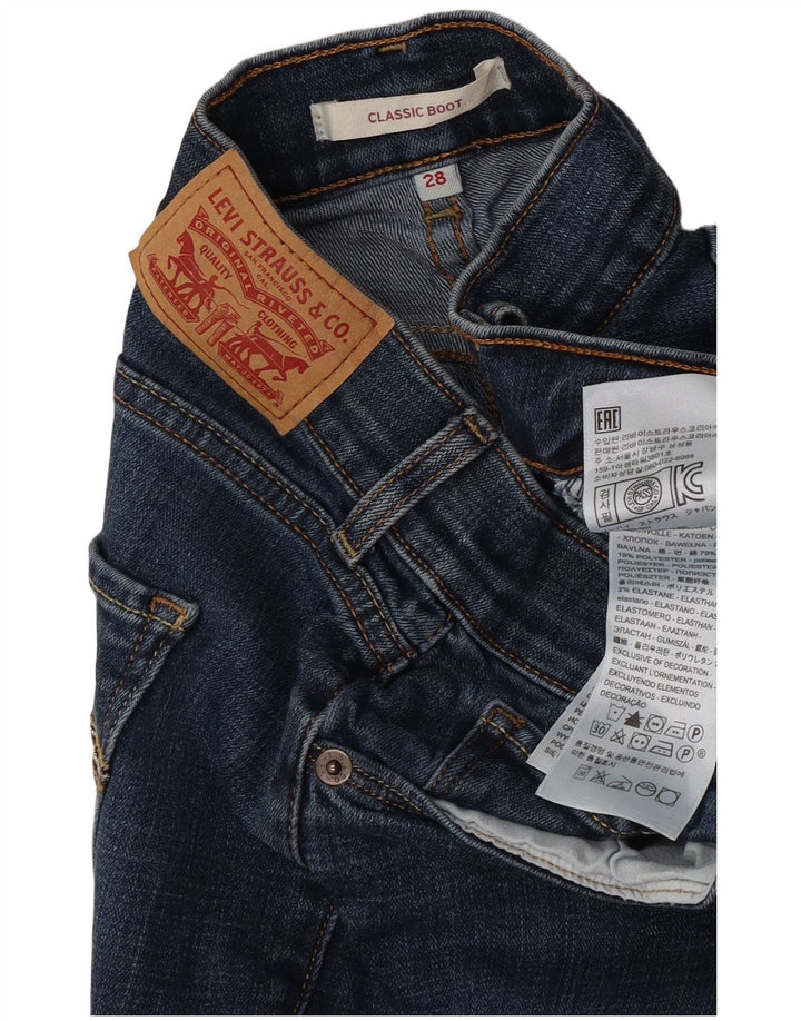 Levi's Jean Bootcut Classique Femme W28 L32 Bleu Coton