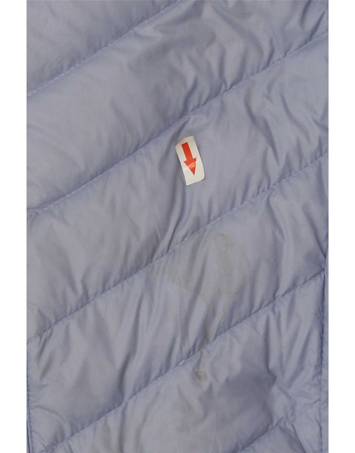 Marks & Spencer Veste matelassée pour femme UK 12 Bleu moyen Polyamide
