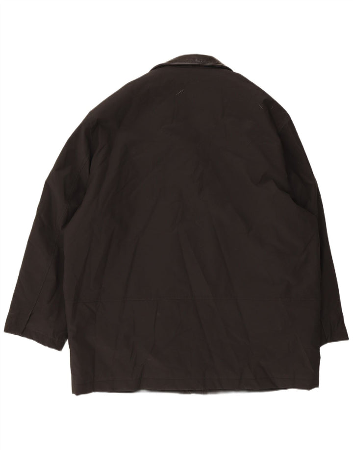 Hugo Boss Manteau Homme EU 52 XL Noir Polychlorure