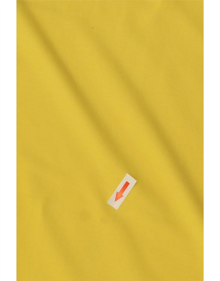 Adidas T-Shirt Top Homme Jaune Moyen