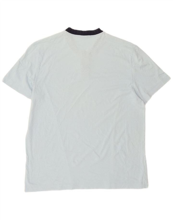 Fila T-Shirt Homme Haut Large Bleu Coton