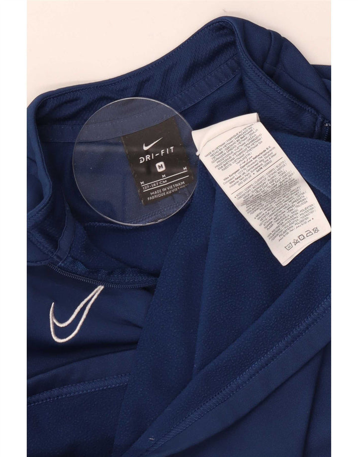 Haut de survêtement Nike Dri Fit Pullover pour garçon 10-11 ans Bleu marine moyen