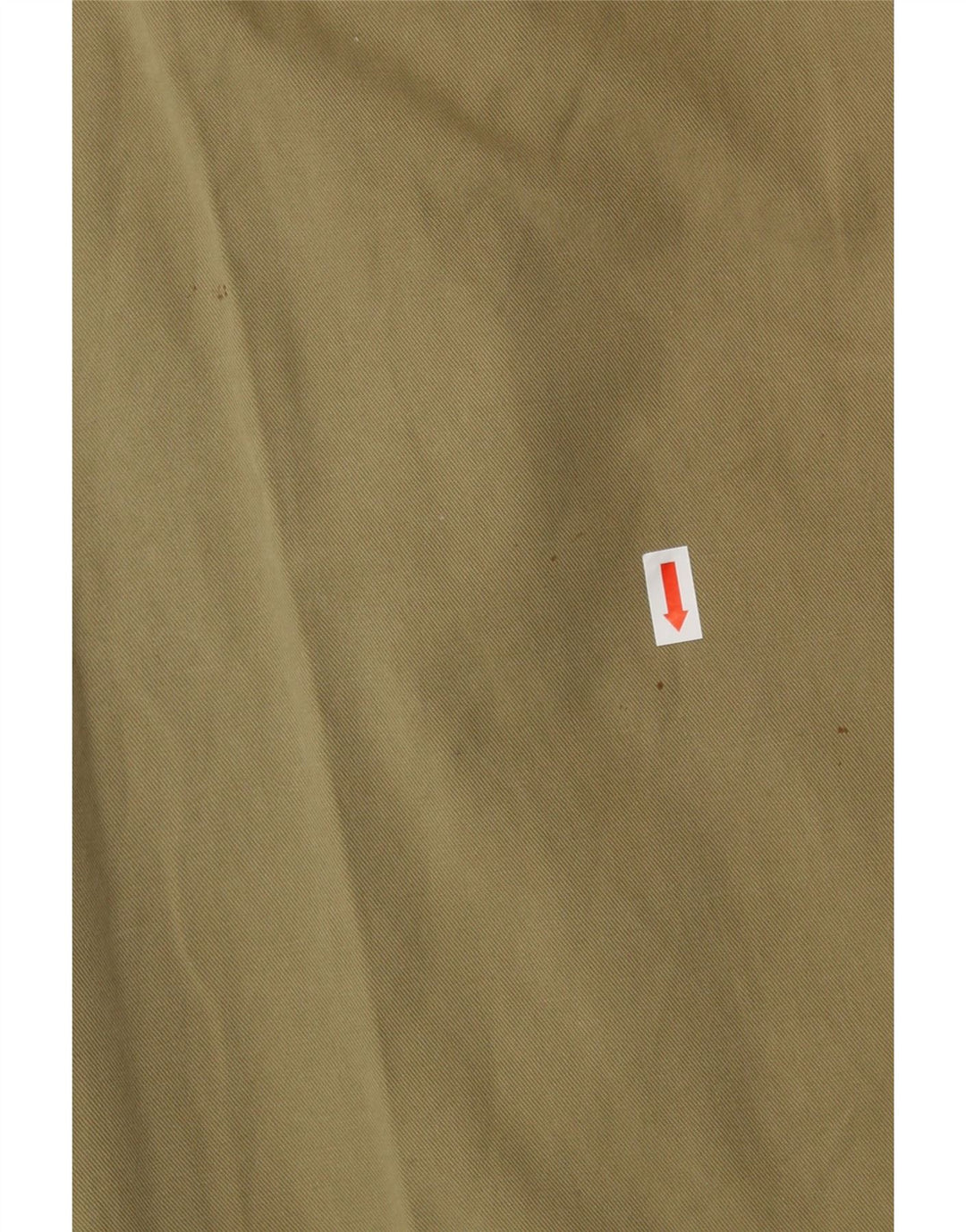 VINTAGE Bermuda Cullotes Femme W24 XS Coton Kaki