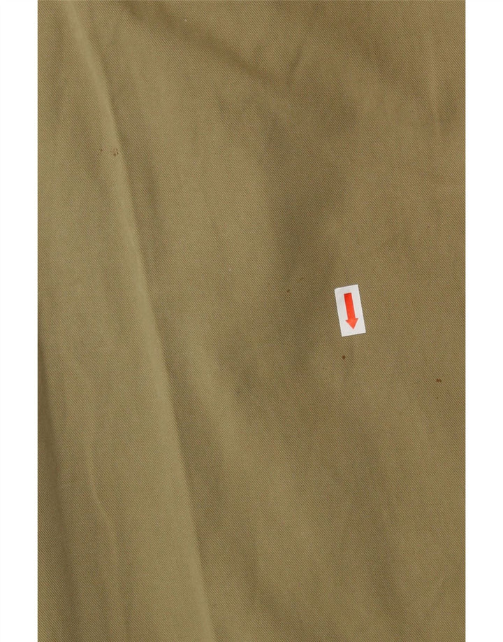 VINTAGE Bermuda Cullotes Femme W24 XS Coton Kaki