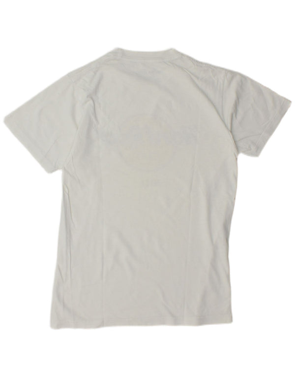 Hard Rock Cafe Hommes Joli T-Shirt Graphique Haut Petit Coton Blanc