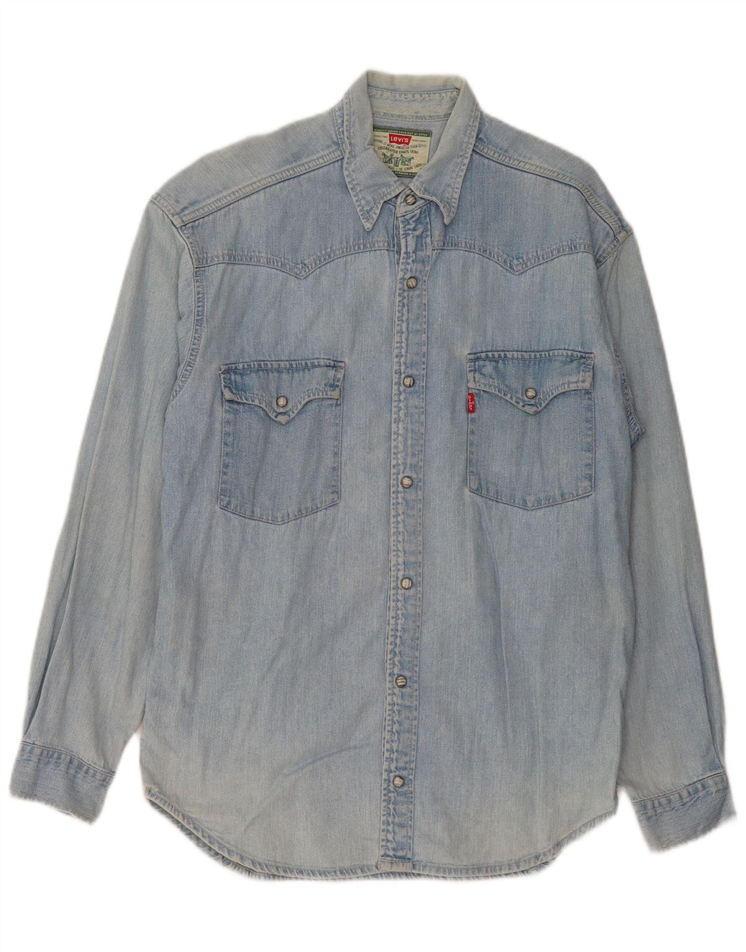 Levi's Chemise en Jean Homme Bleu Moyen