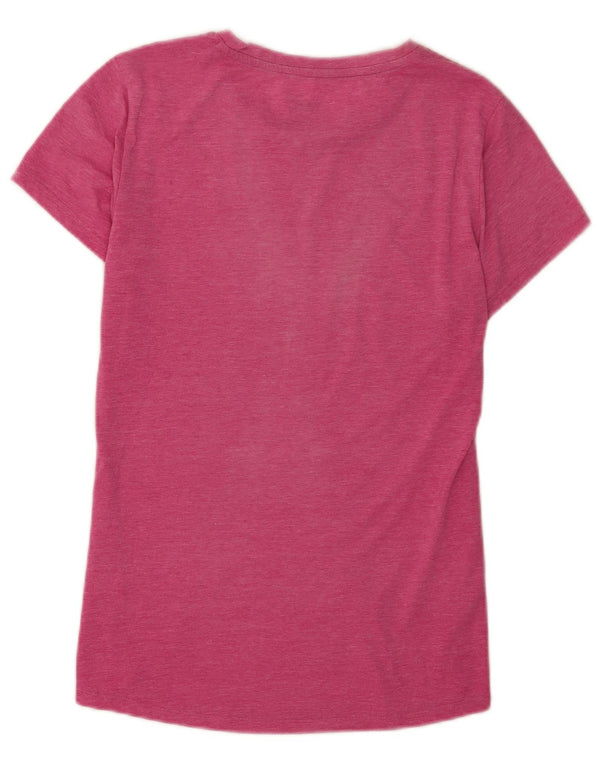 Puma T-shirt graphique pour femme UK 12 Rose moyen Sports
