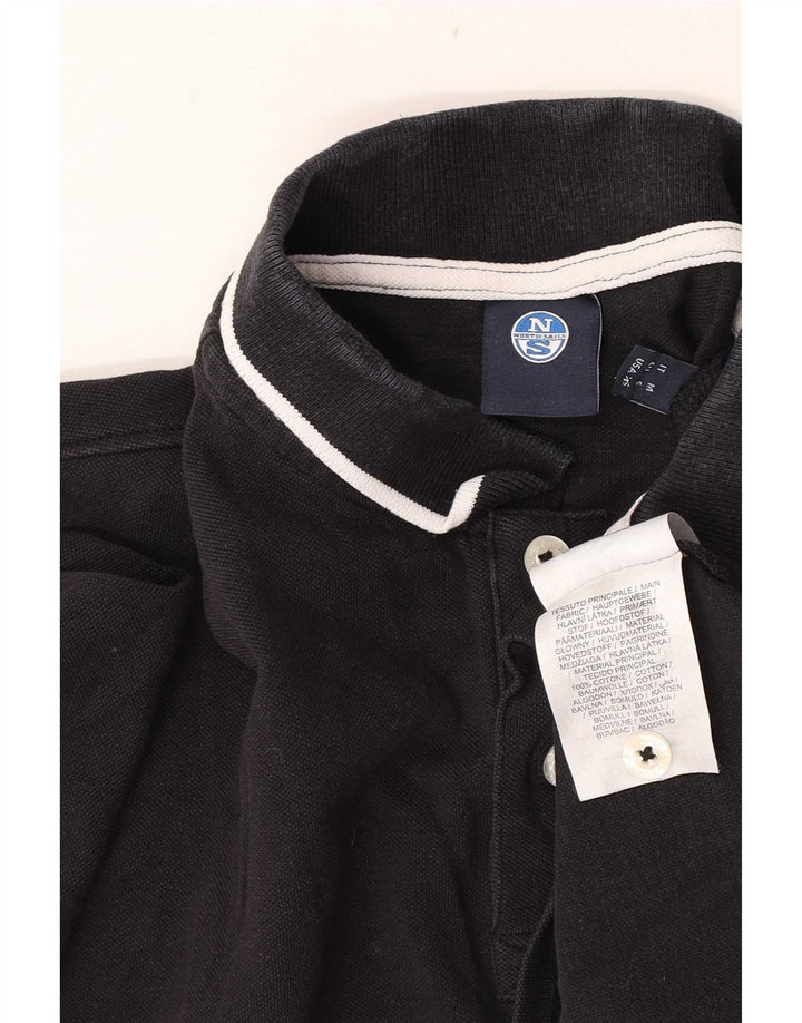 North Sails Polo Homme Petit Noir Coton