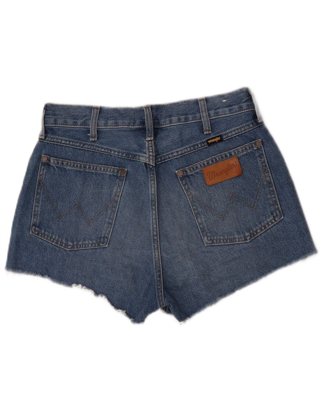 Wrangler Short en jean indigo W27 pour femme en coton bleu petit