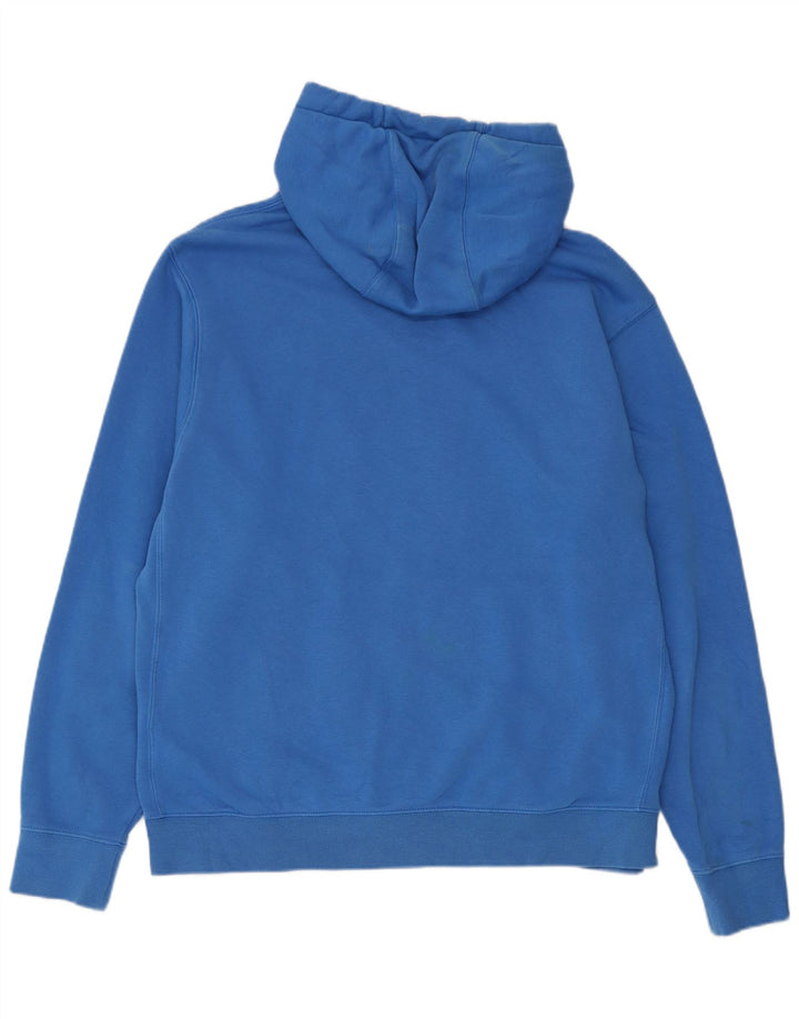Nike Pull à capuche pour homme en coton bleu Taille L