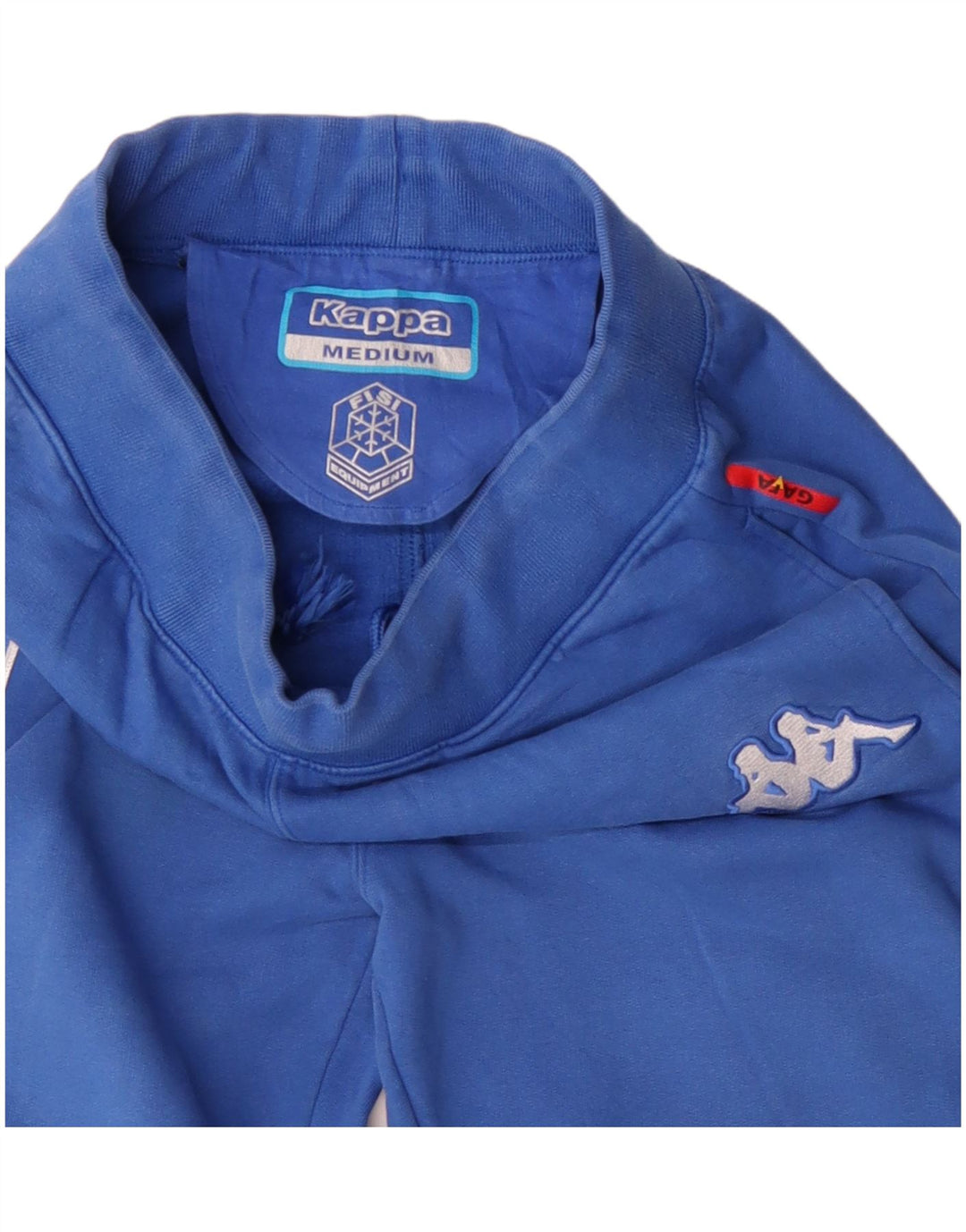 Kappa Pantalon de Survêtement Graphique Homme Bleu Moyen