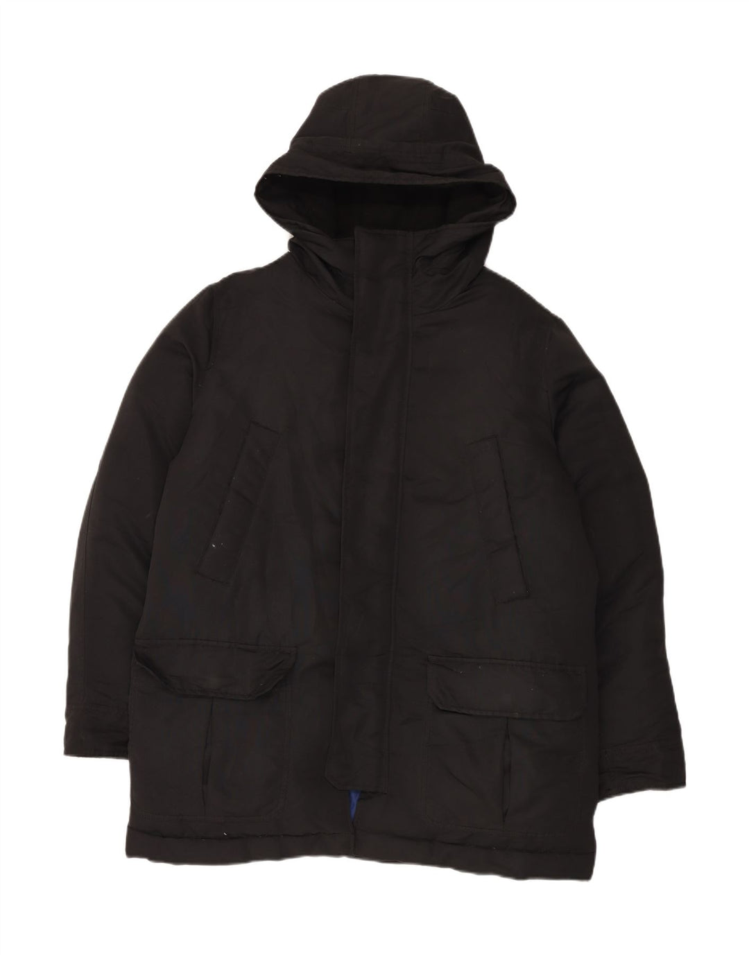 Gap Veste matelassée à capuche pour hommes UK 40 Large Noir Polyester