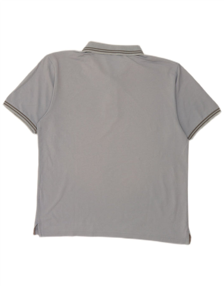 Champion Polo à Manches Courtes Regular Fit Homme Bleu Moyen