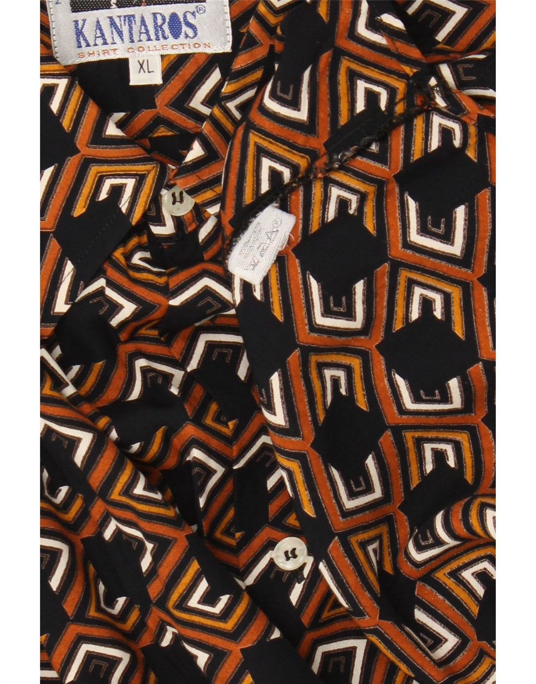 Chemise Homme Kantaros XL Viscose Géométrique Multicolore