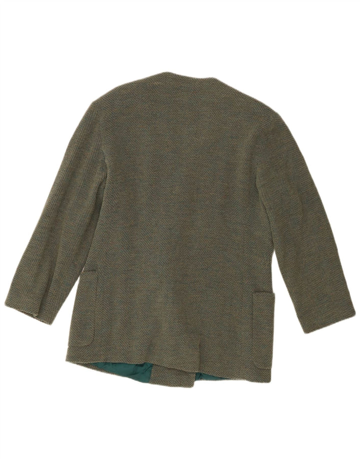 Coeli Premiere Veste Blazer Femme IT 46 Grand Vert Chevrons