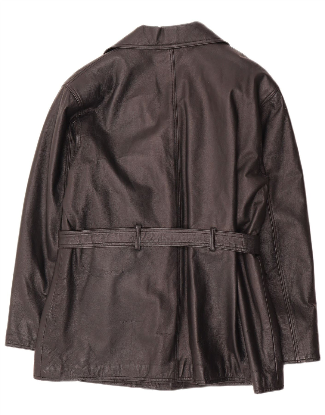 Canda Veste en cuir pour femme UK 16 Grand cuir noir