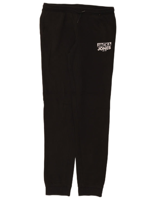 Jack & Jones Pantalon de Survêtement Graphique Garçon 15-16 ans Noir
