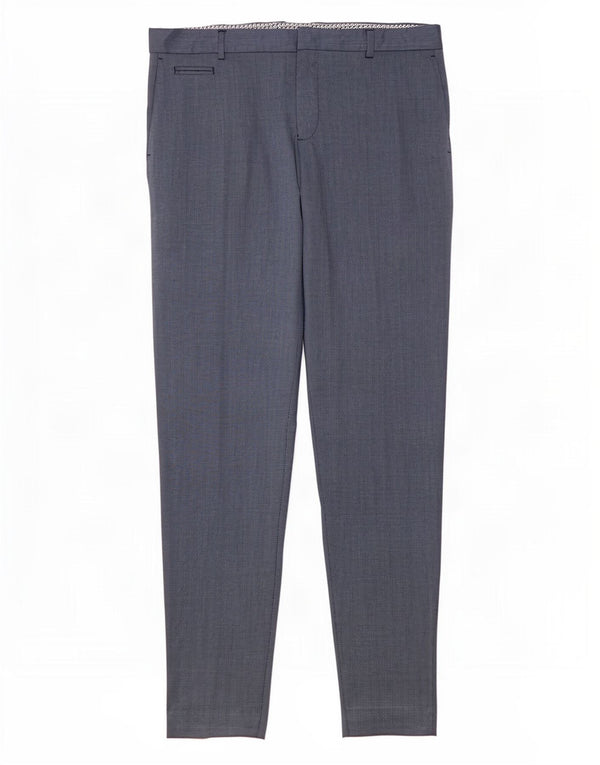 Zara Pantalon Chino Slim Homme EU 42 Large W32 L31 Bleu Marine