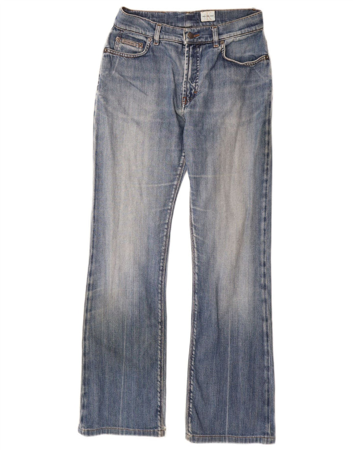 Calvin Klein Jean Bootcut Femme W26 L30 Bleu