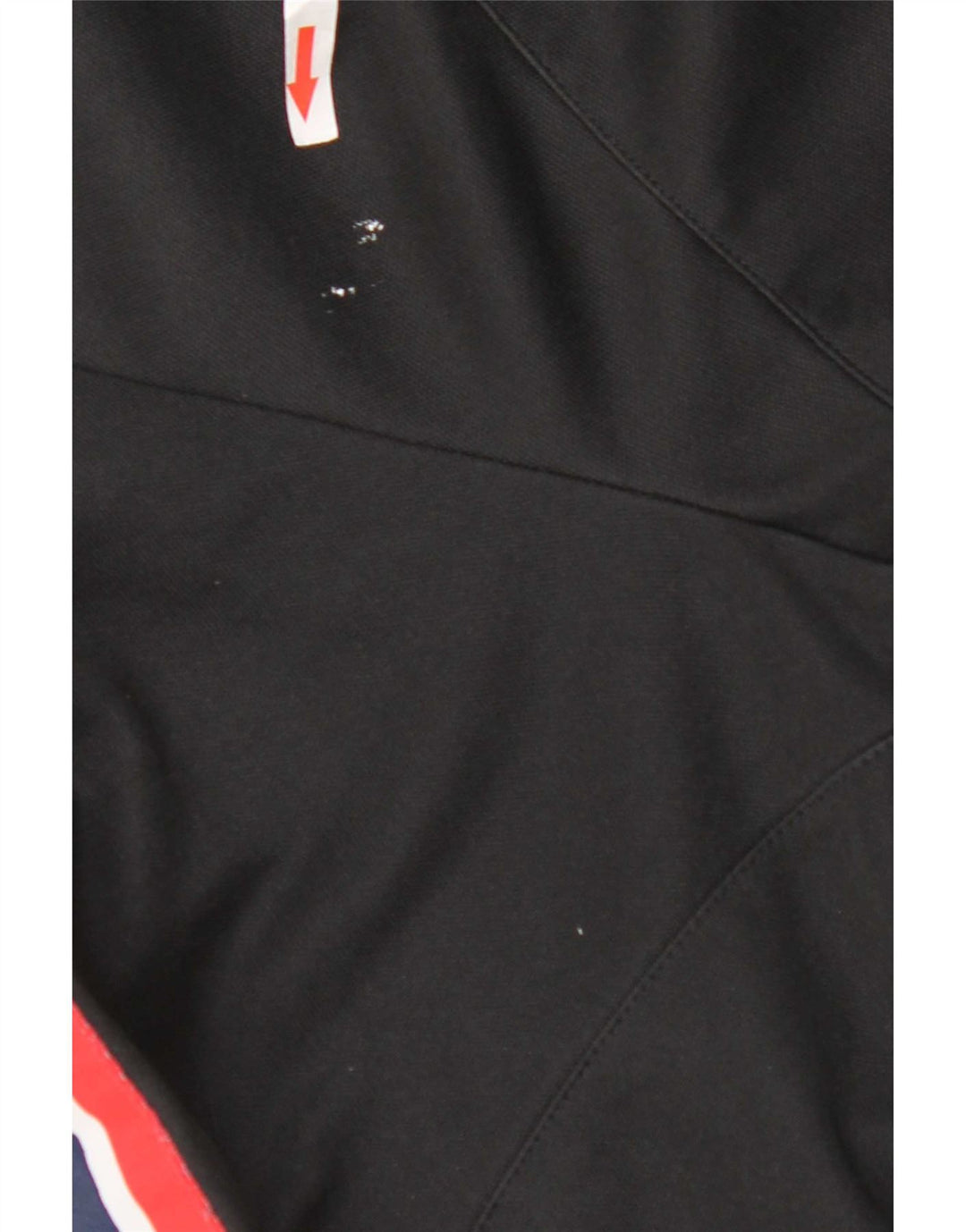 Reebok Veste de Survêtement Graphique Homme Large Noir Colorblock Coton
