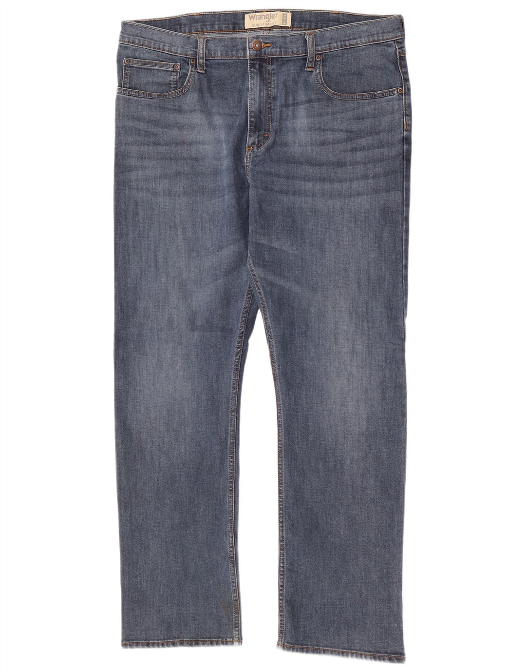 Wrangler Jean Slim Droit Homme W38 L30 Bleu