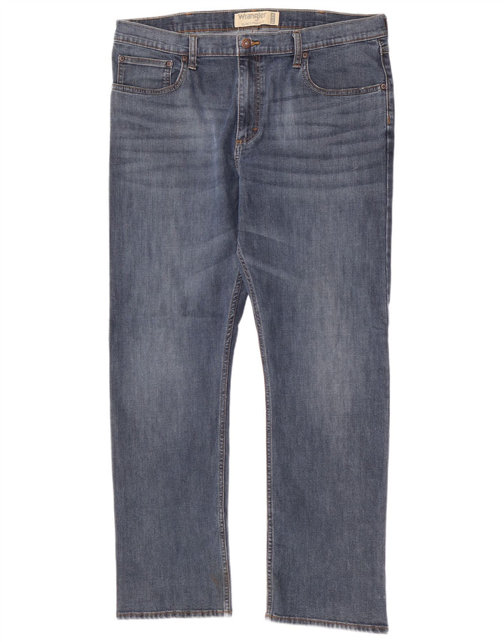 Wrangler Jean Slim Droit Homme W38 L30 Bleu