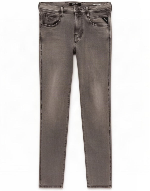 Replay Mens Anbass Slim Jeans W32 L32 Gris