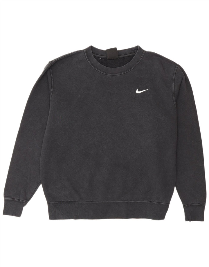 Nike Sweat-shirt en coton noir moyen pour homme