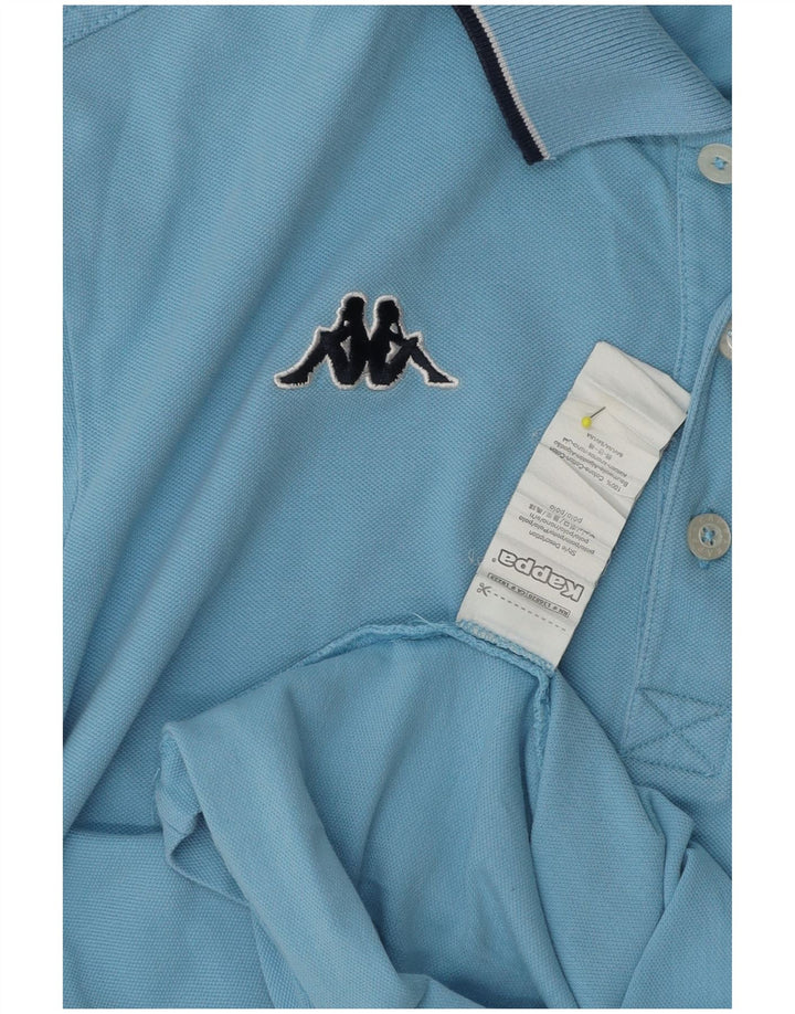 Kappa Polo Homme Bleu Moyen Coton