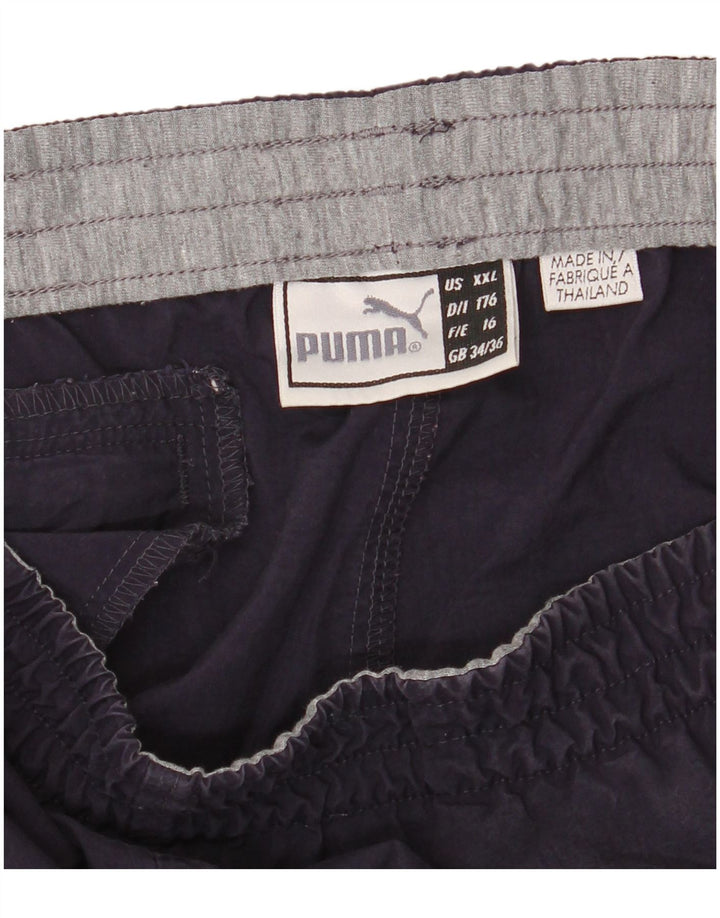 Puma Pantalon de survêtement pour homme 2XL Bleu marine