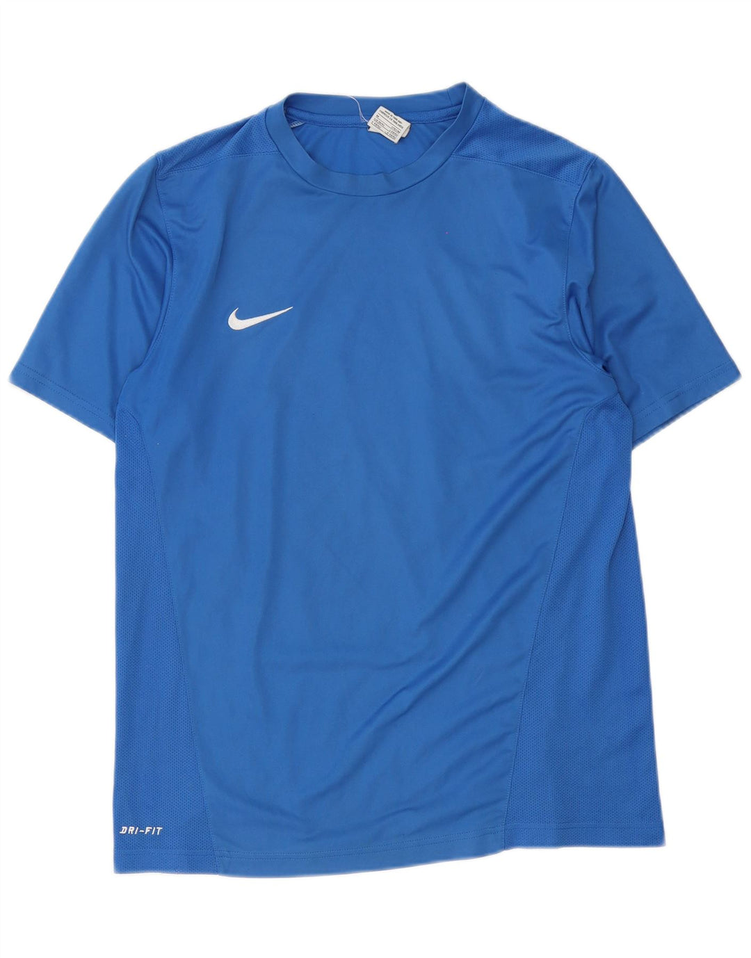 Nike Hommes Dri Fit T-Shirt Haut UK 39/41 Bleu Moyen