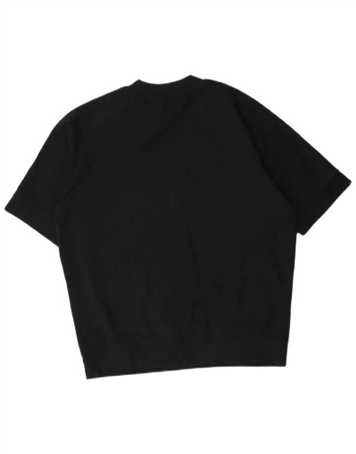 Zara T-Shirt Homme Haut Large Bleu Marine