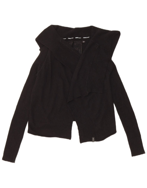 Guess Cardigan court ouvert pour femme UK 4 XS Noir