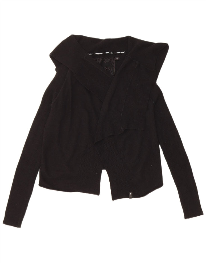 Guess Cardigan court ouvert pour femme UK 4 XS Noir