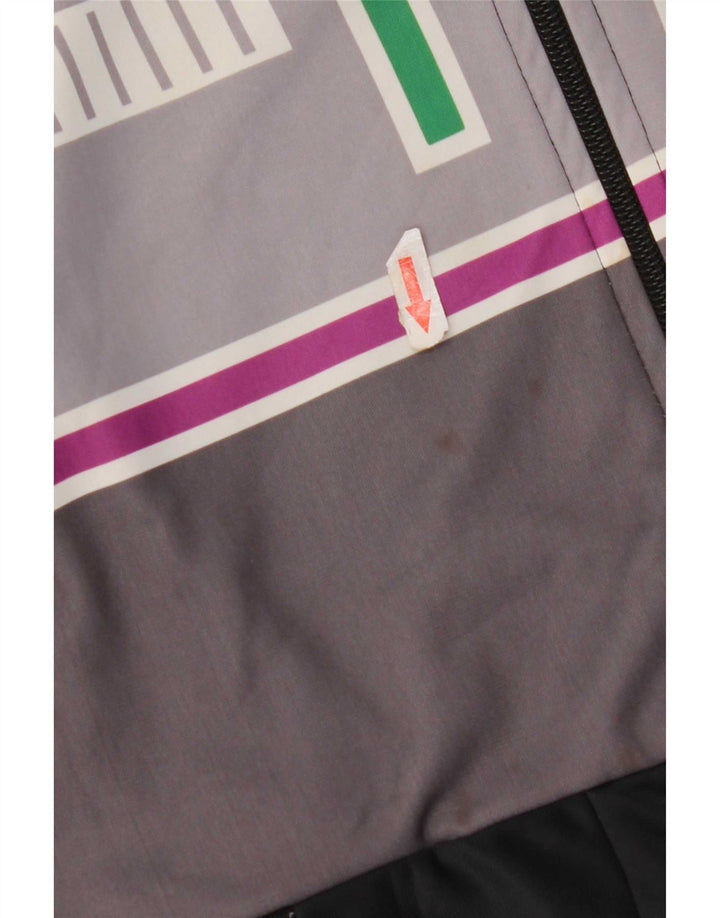 F.LLI Campagnolo Veste de survêtement pour homme UK 36 Small Noir Colourblock