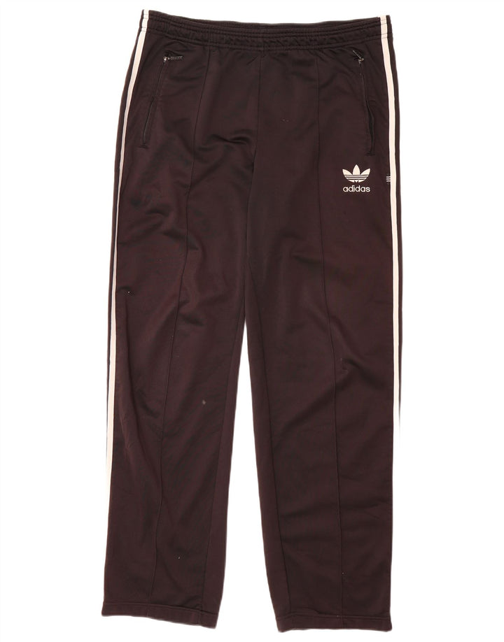 ADIDAS Womens Tracksuit Trousers UK 14 Large  Black