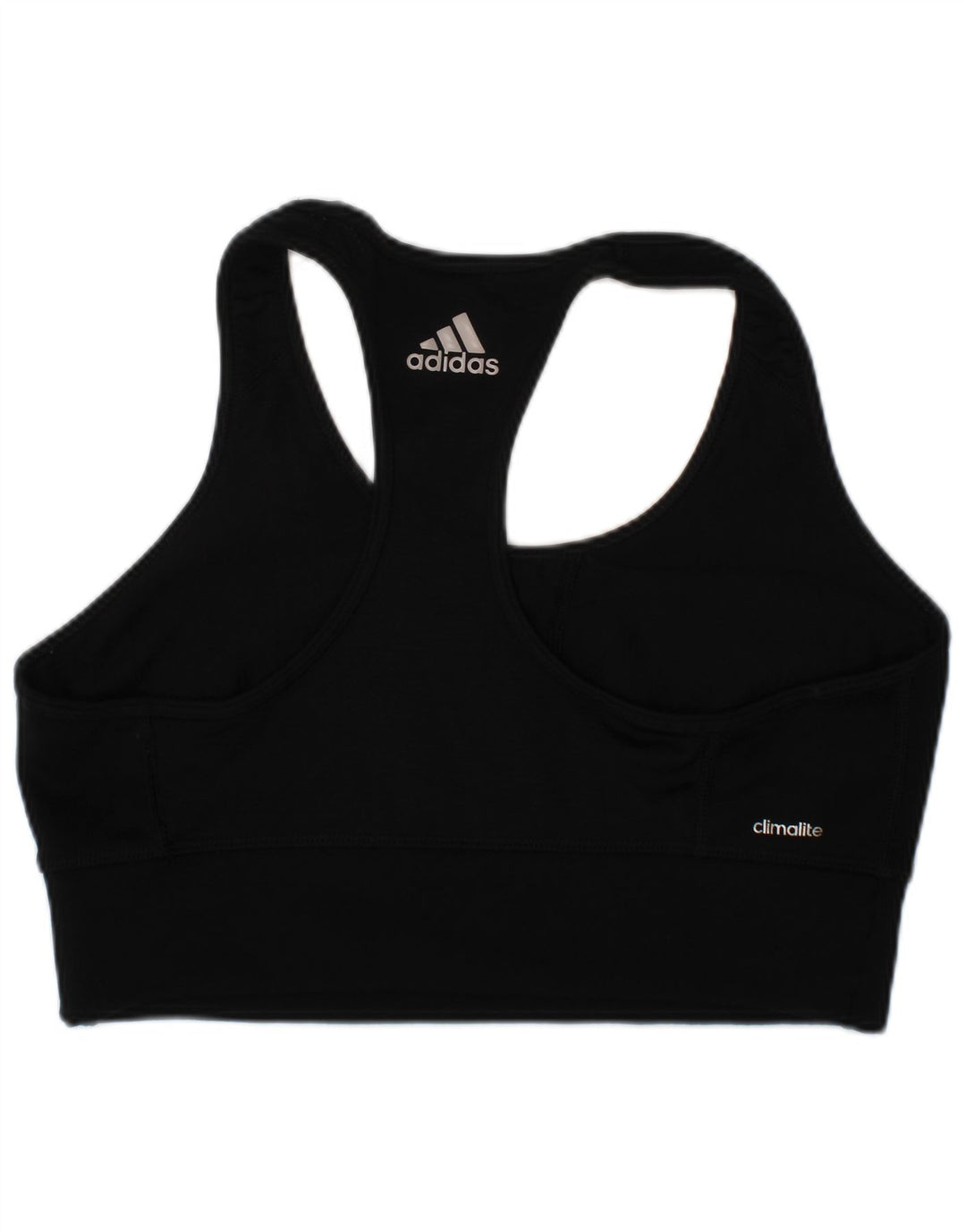 Adidas Femmes Climalite Graphic Sport Bra Top Petit Noir Polyester Sports