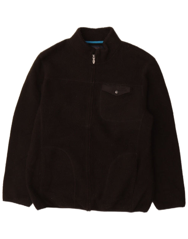 WEIRD FISH Veste Polaire Homme UK 42 XL Noir Polyester