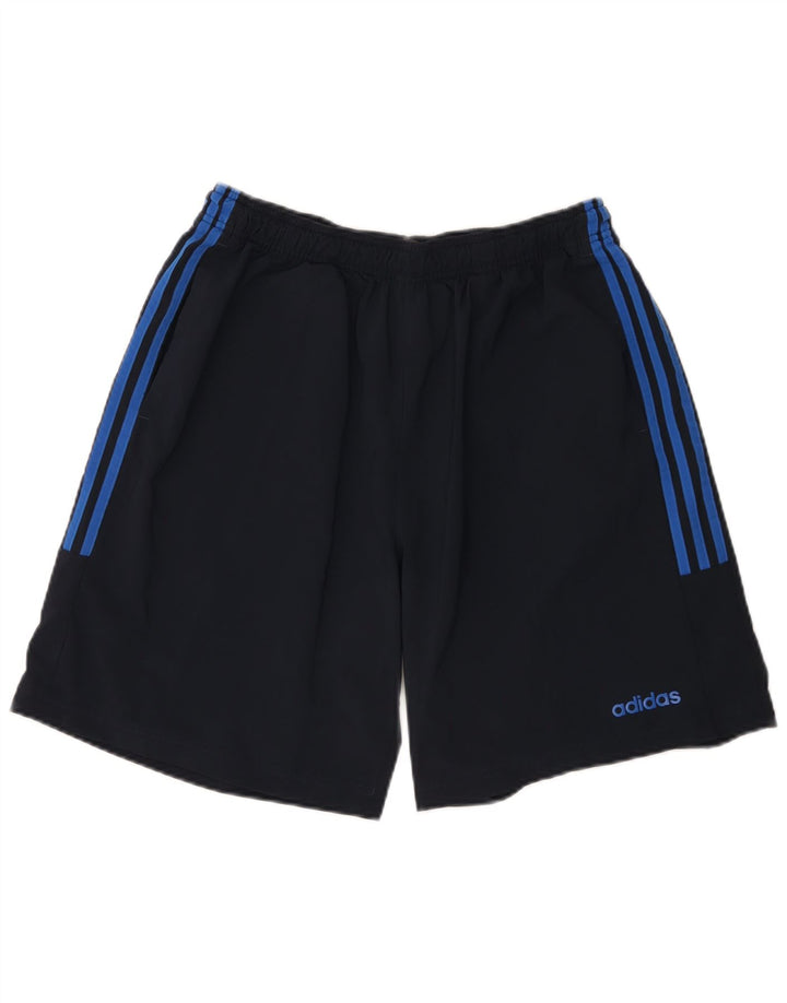 Adidas Short de sport pour homme XL Bleu marine Polyester