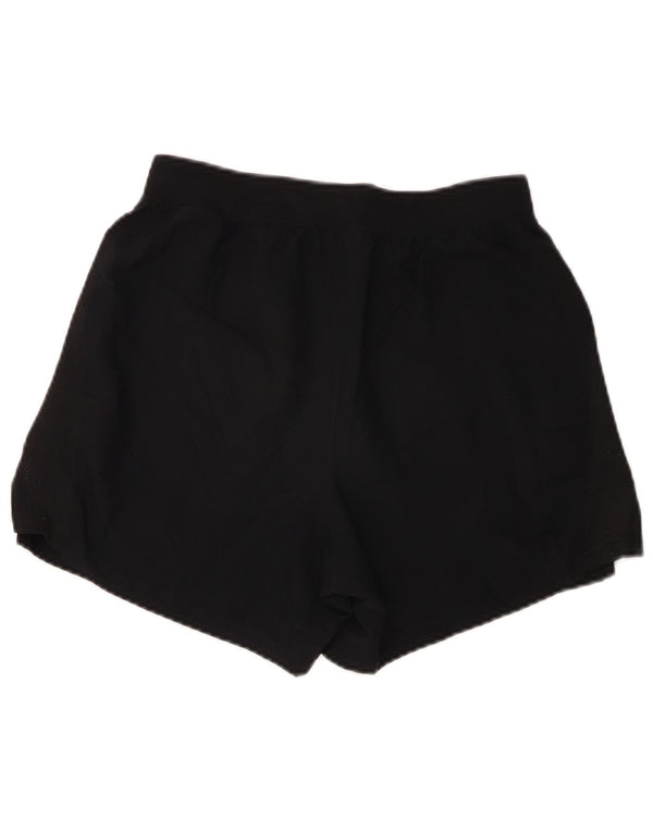 Under Armour Short de sport pour femme UK 10 Small Noir Polyester