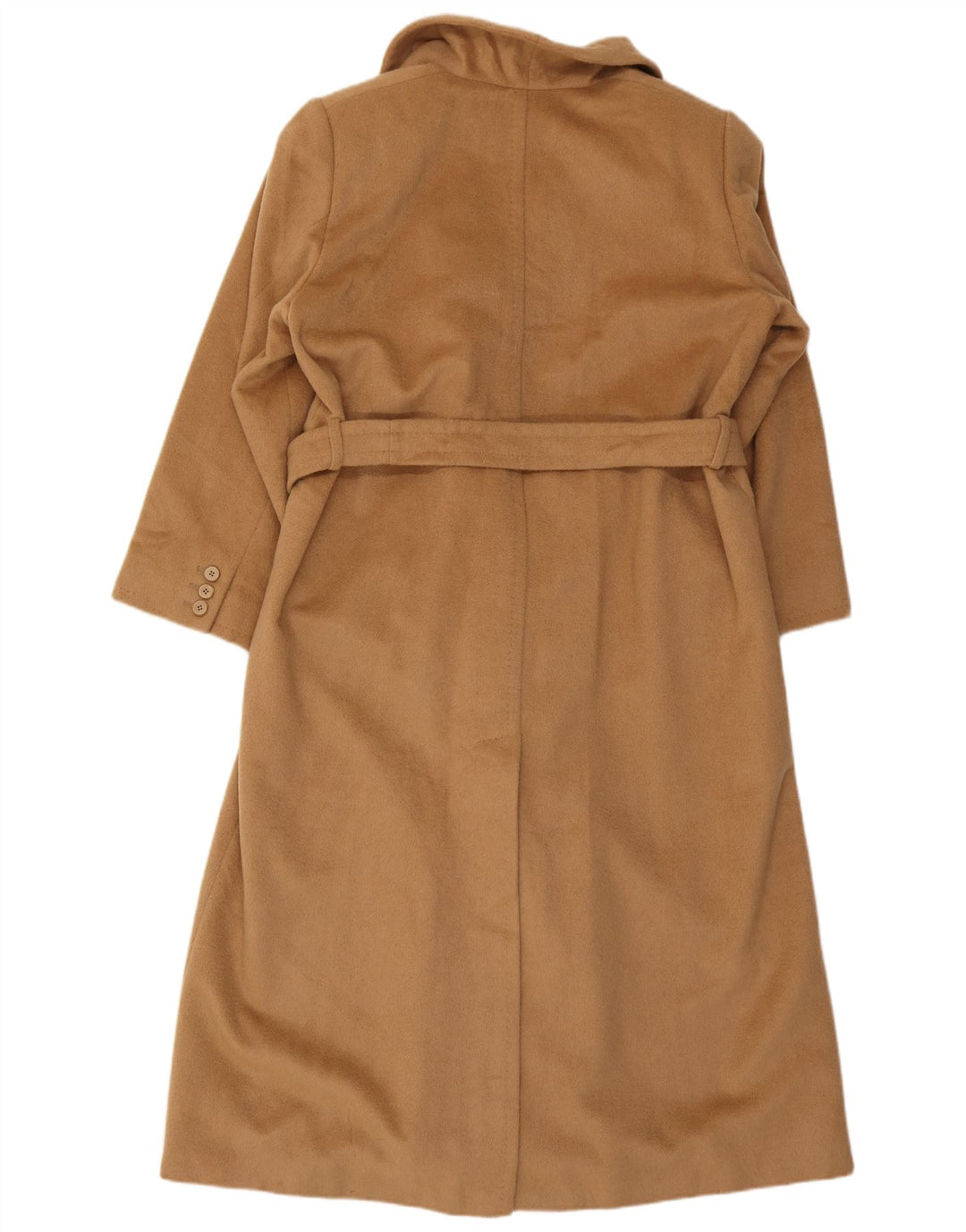Max Mara Manteau croisé pour femme UK 12 Beige moyen Camelhair classique
