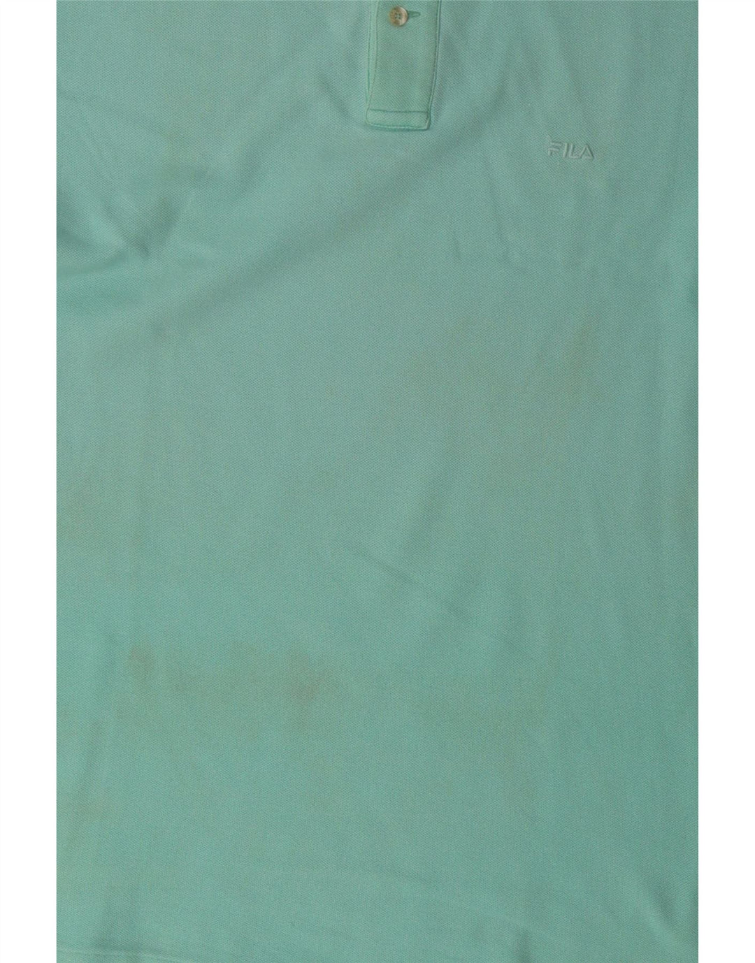 FILA Polo Homme IT 56 XL Bleu Coton