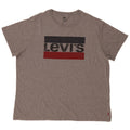 Levi's T-Shirt Graphique Homme 2XL Gris