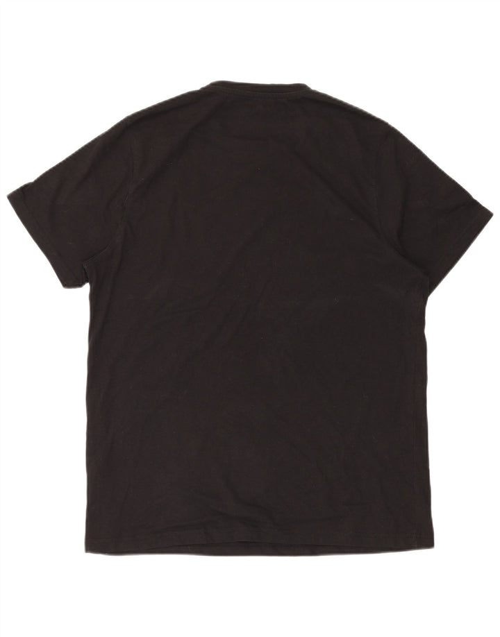 MOUNTAIN WAREHOUSE T-Shirt Graphique Homme Noir Moyen Coton