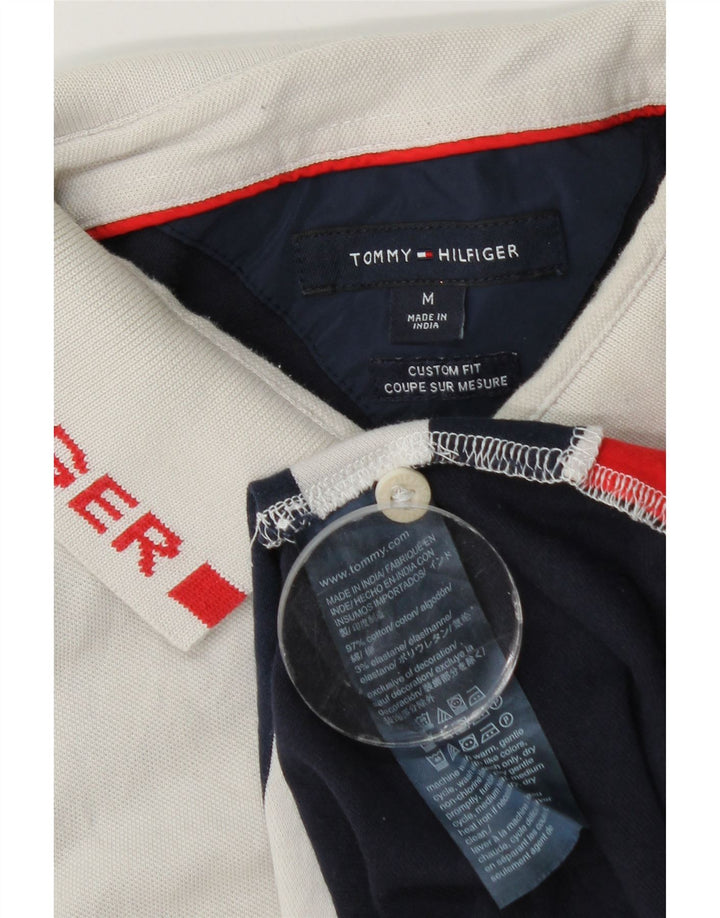 Tommy Hilfiger Polo Graphique Homme Rayé Multicolore Moyen