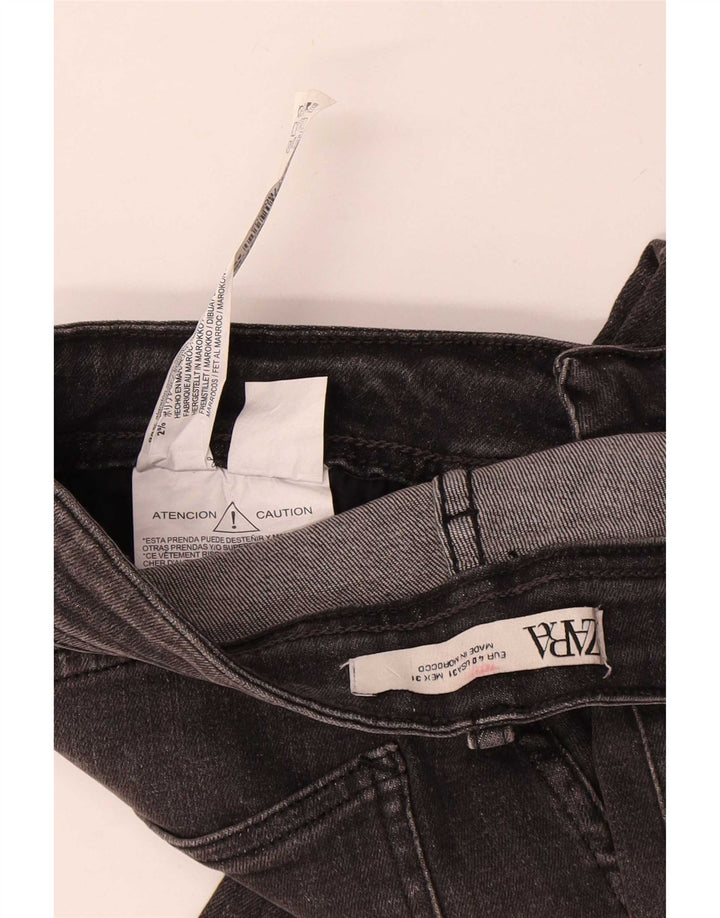 Zara Jean Slim Homme EU 40 Moyen W31 L28 Gris Coton