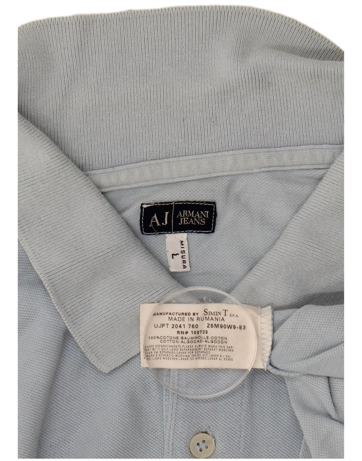 Armani Polo Homme Grand Bleu Coton